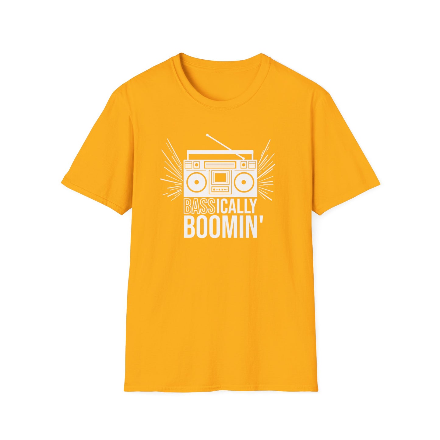 Bass-ically Boomin' Boombox Tee
