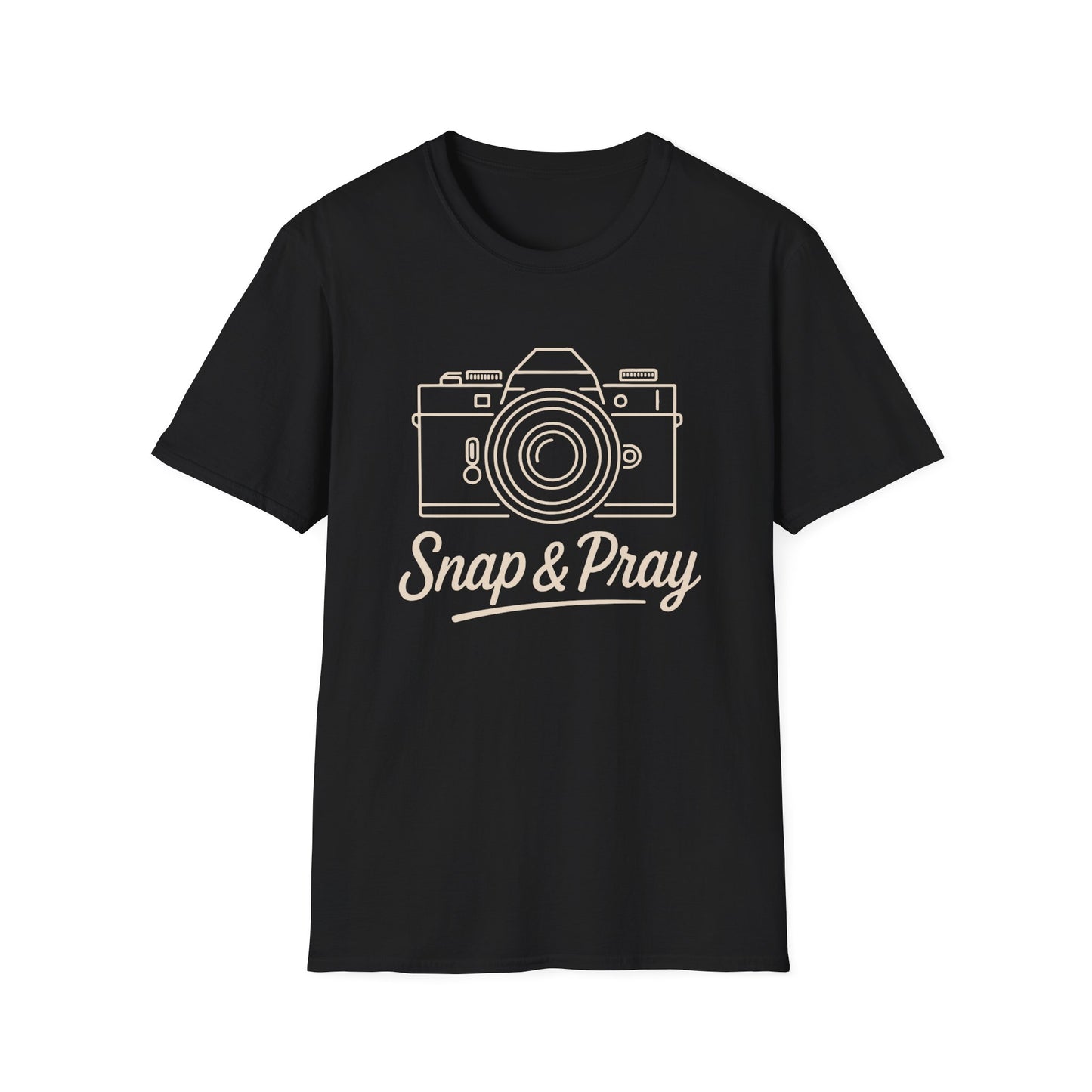 Snap & Pray Film Camera Tee