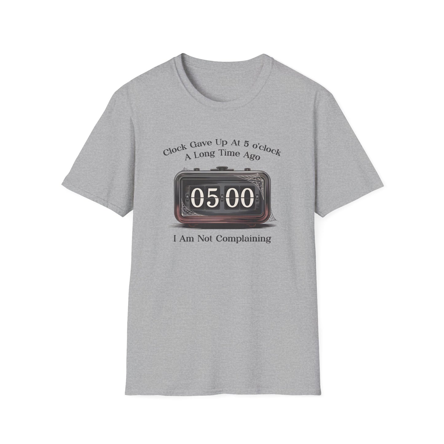 Always 5 o'clock Flip Clock Tee