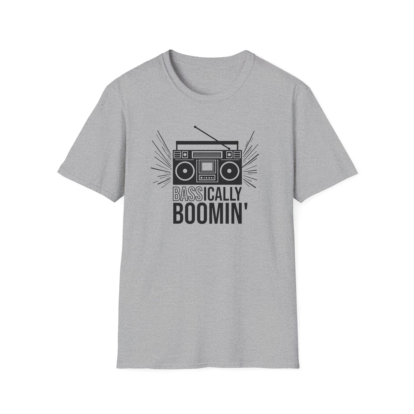 Bass-ically Boomin' Boombox Tee