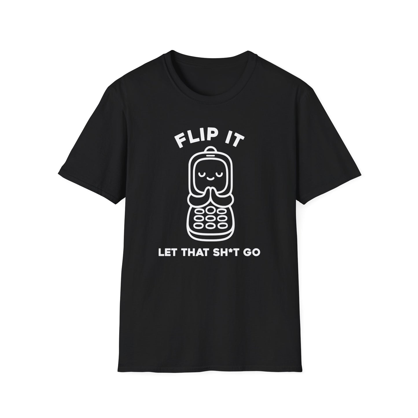 Flip It Flip Phone Tee