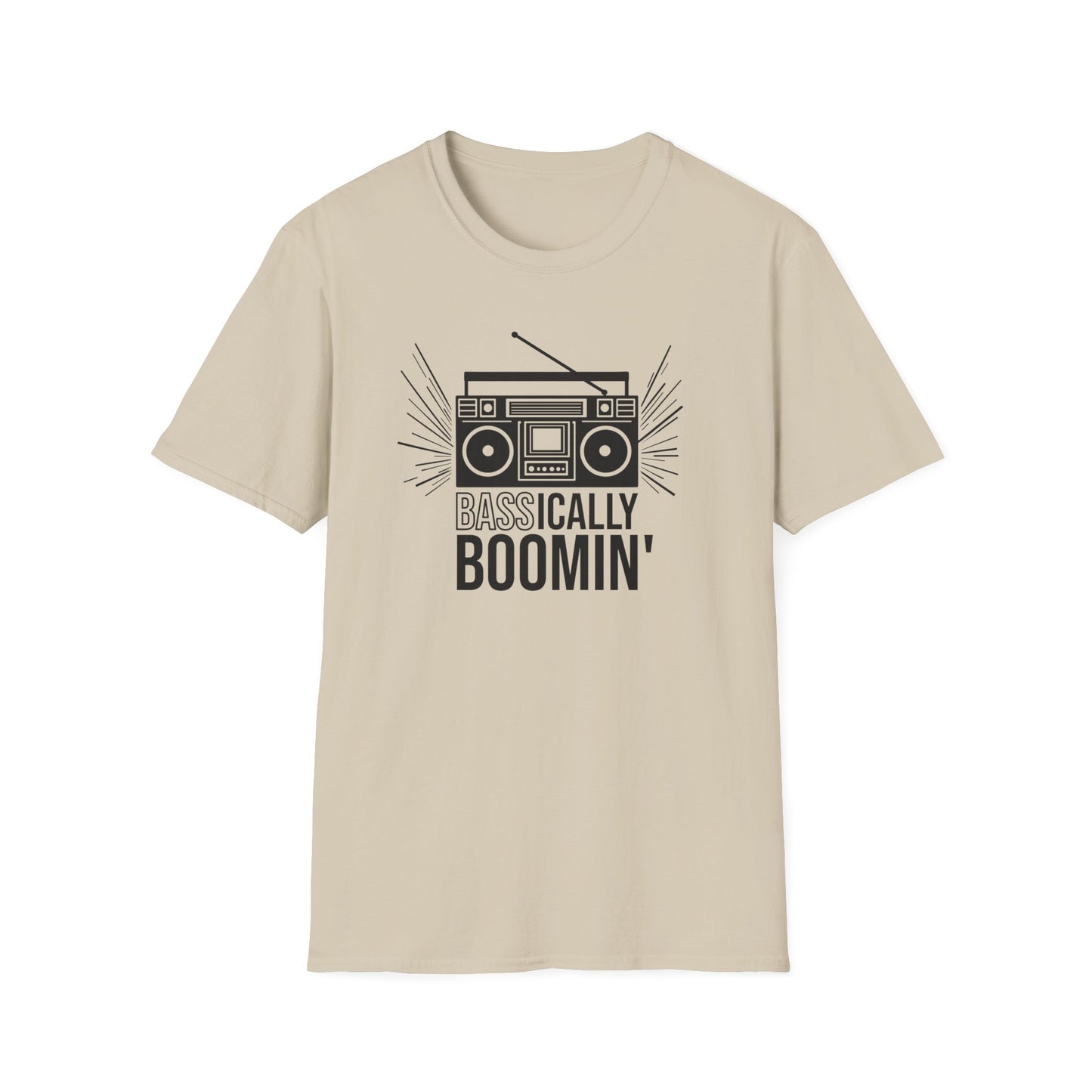 Bass-ically Boomin' Boombox Tee