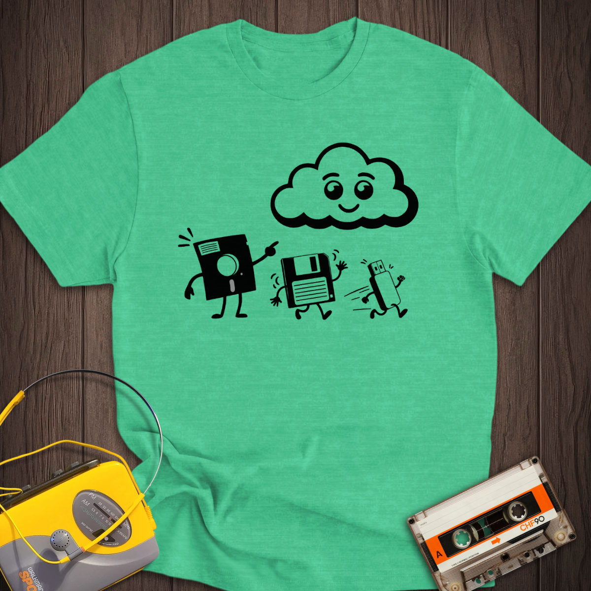 Data Storage Evolution Tee