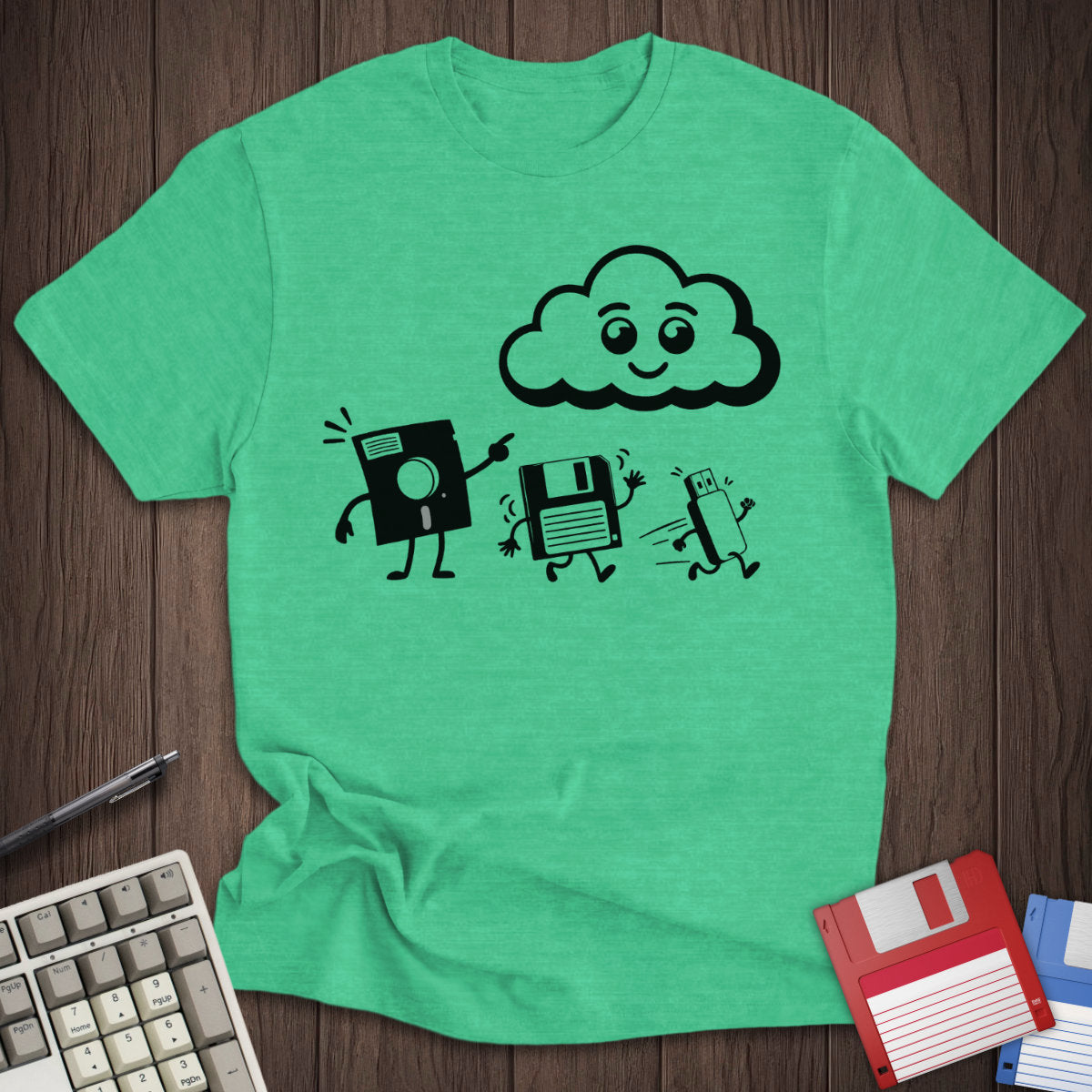 Data Storage Evolution Tee