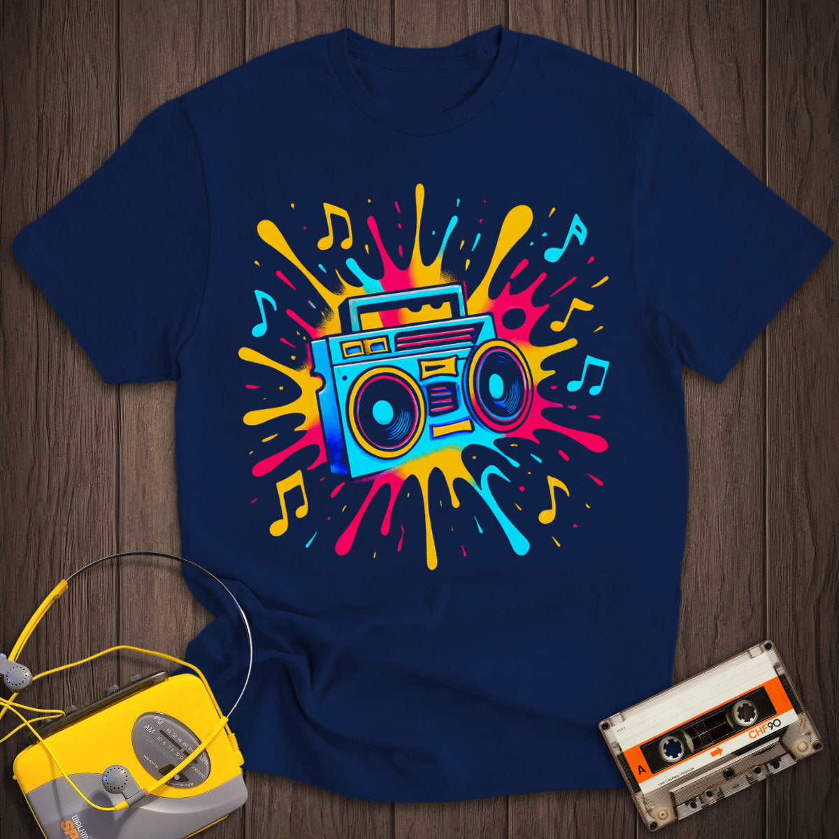 Boombox Explosion Tee