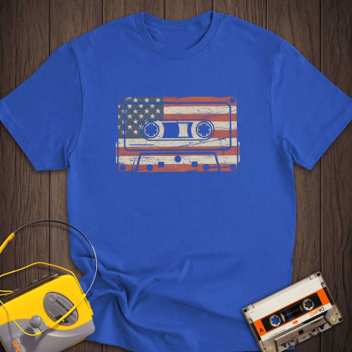 Cassette Flag Tee