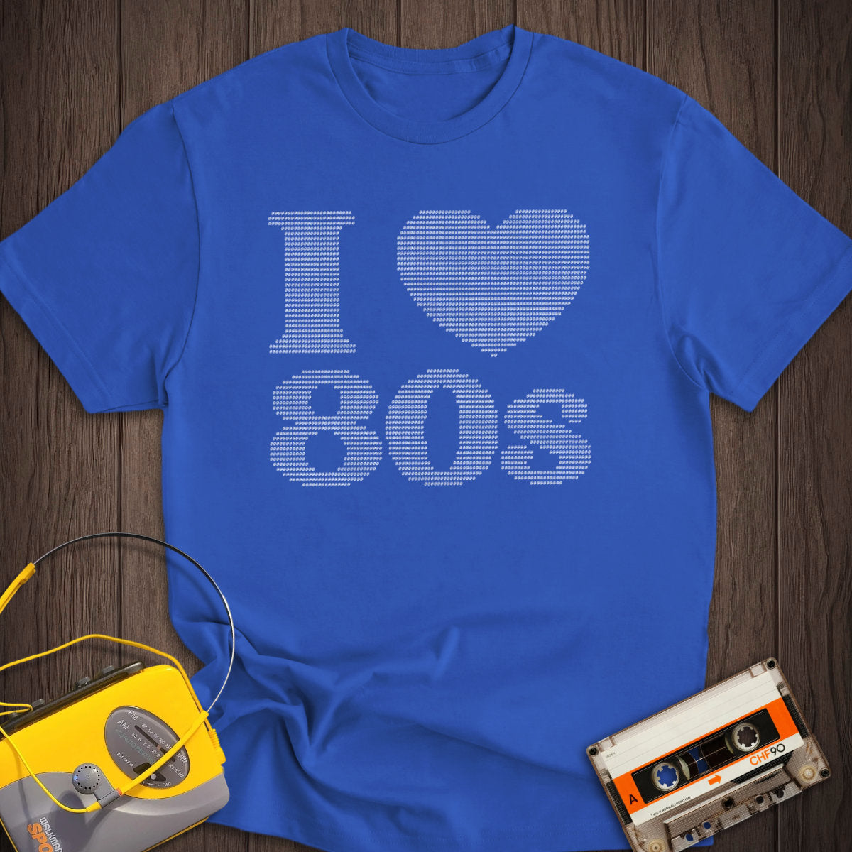 I Heart 80s ASCII Art Tee