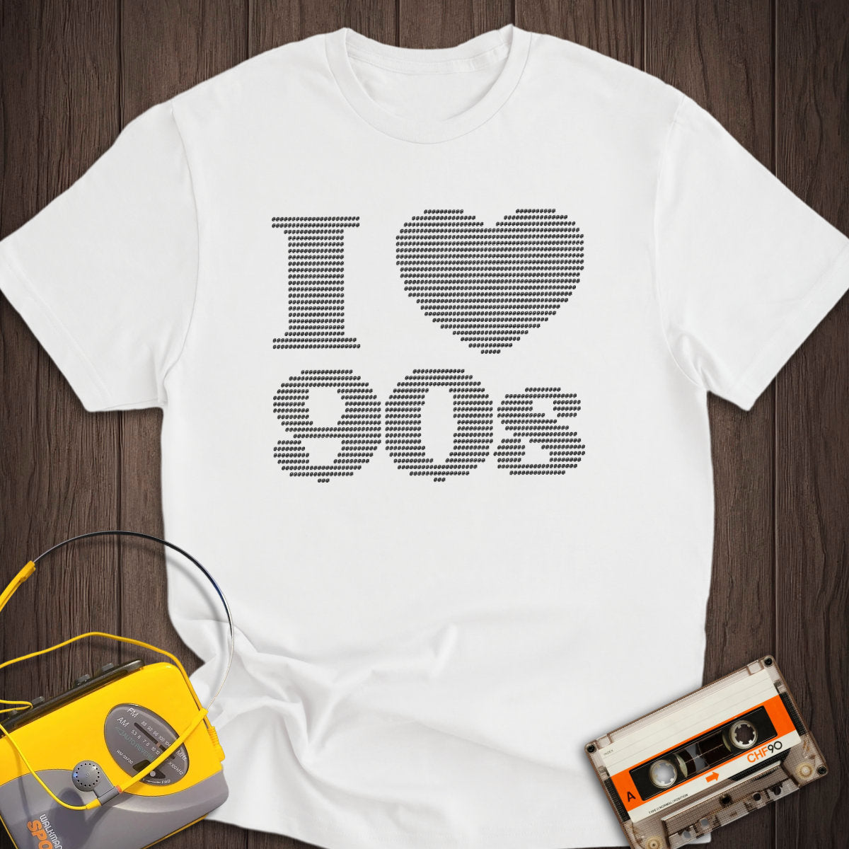 I Heart 90s ASCII Art Tee