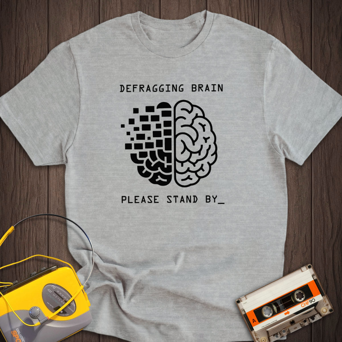 Defragging Brain Tee