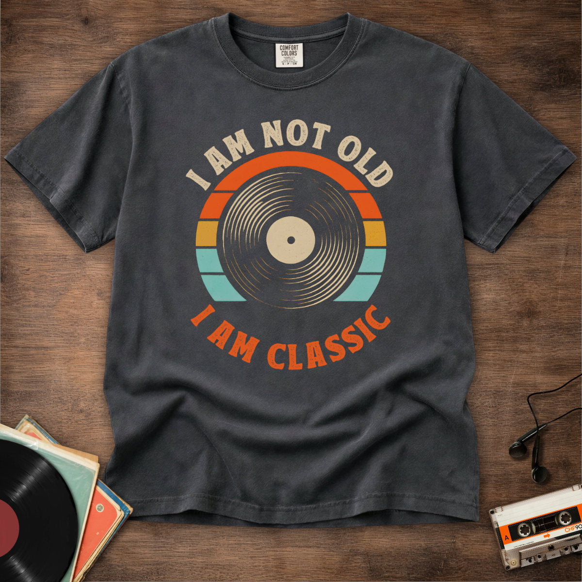 I Am Classic Vinyl Tee