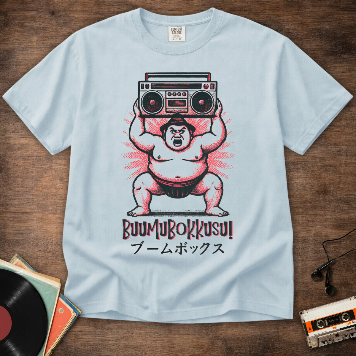 Sumo Buumubokkusu Boombox Tee