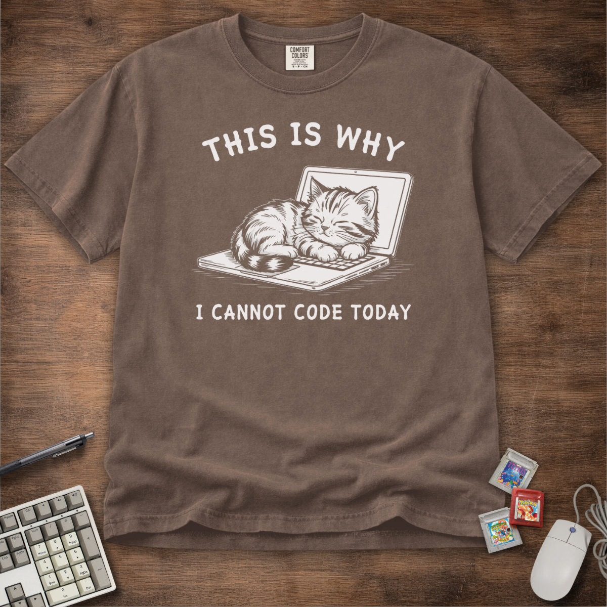 This Is Why I Cannot Code Today Tee