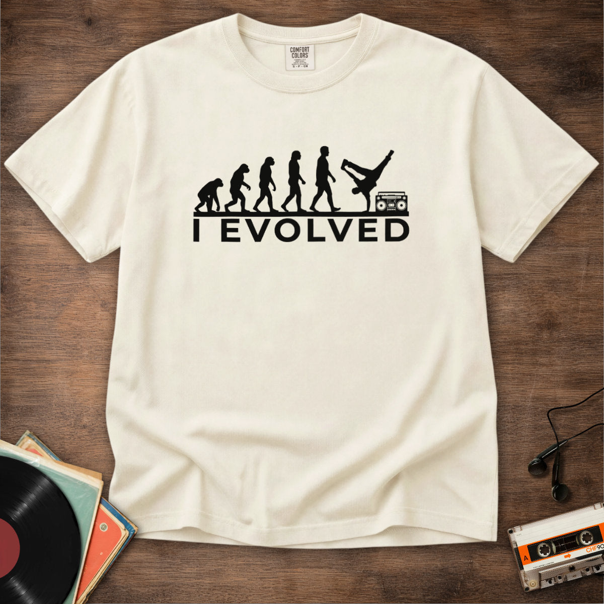 I Evolved Boombox Tee
