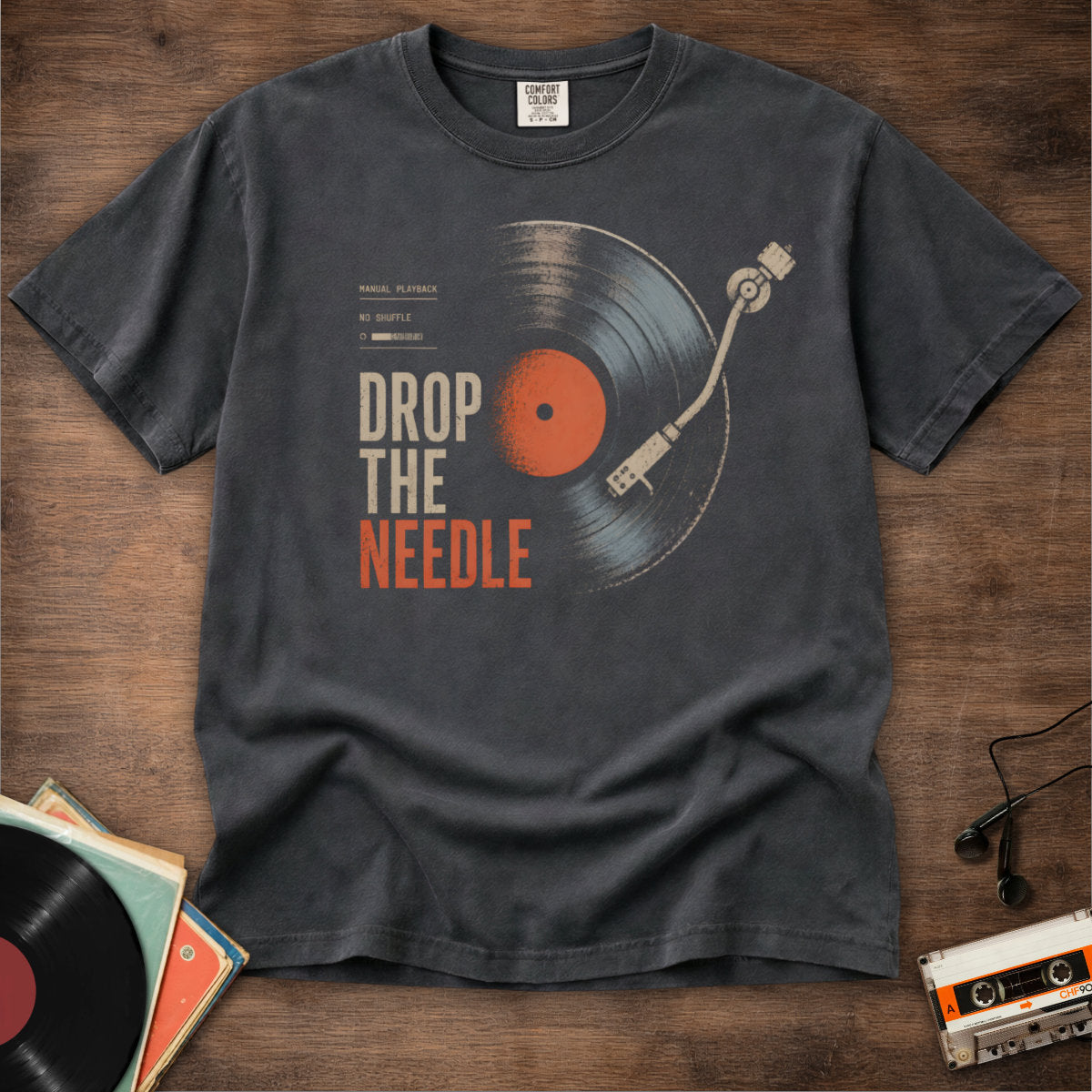 Drop The Needle Tee