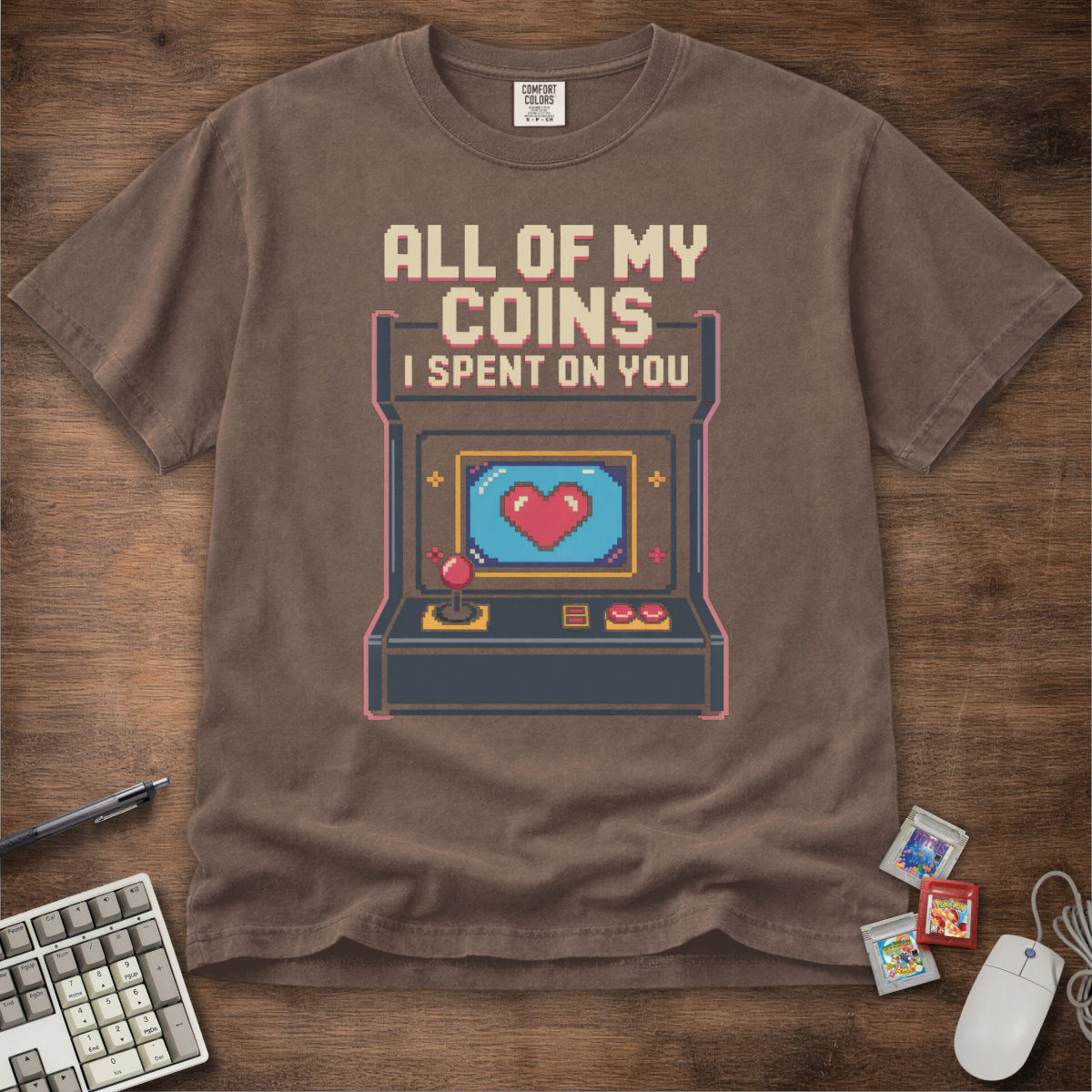 Coins Spent On Arcade Tee