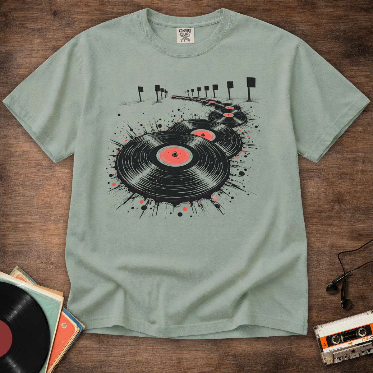 Vinyl Rush Tee