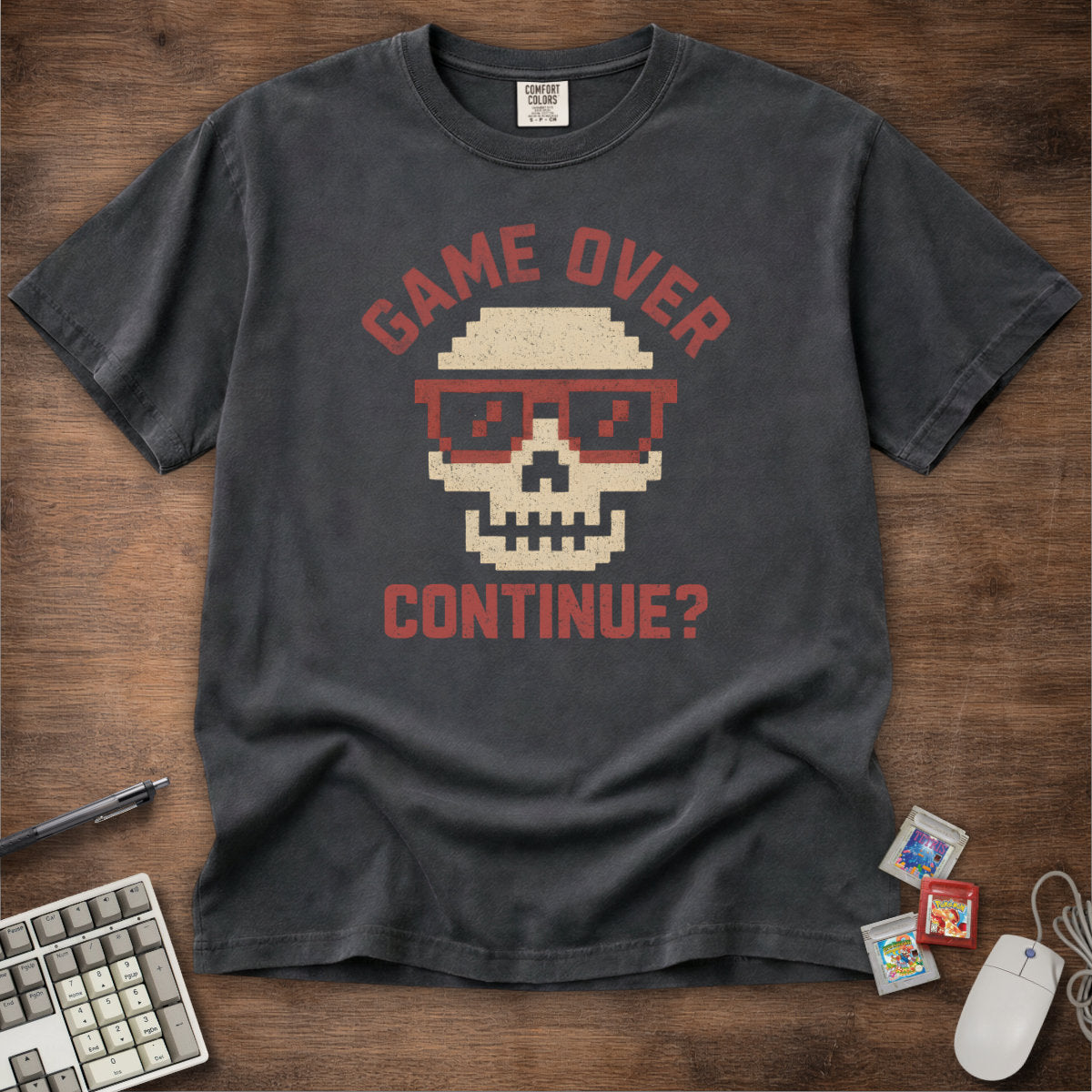 Game Over Continue Tee
