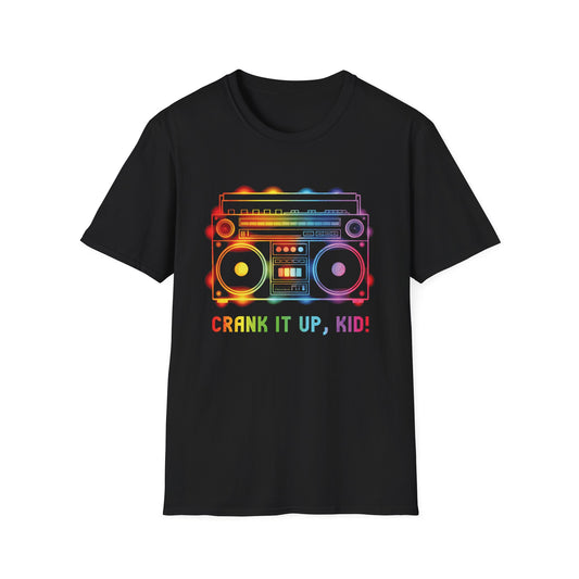 Crank It Up Boombox Tee