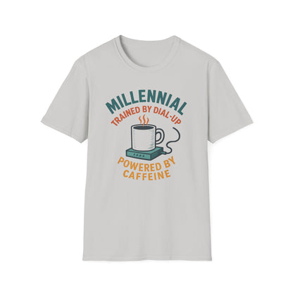 Millennial Dial-Up & Caffeine Tee