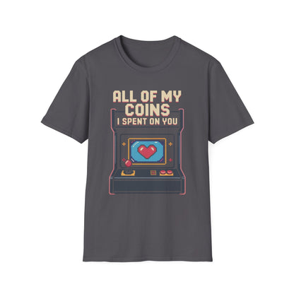 Coins Spent On Arcade Tee