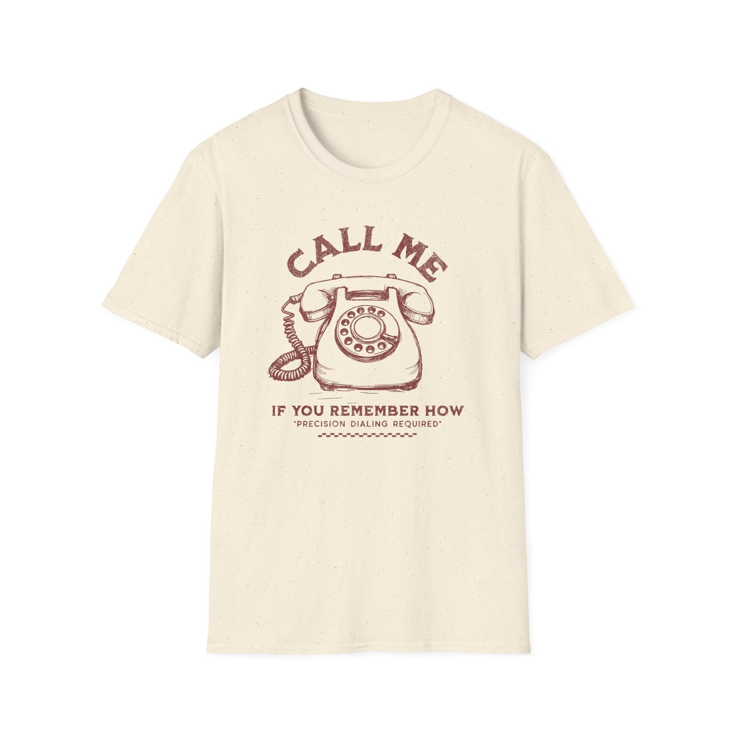 Call Me Via Rotary Phone Tee