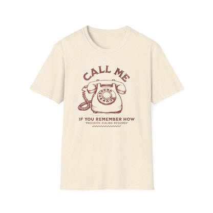 Call Me Via Rotary Phone Tee