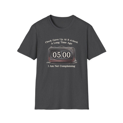 Always 5 o'clock Flip Clock Tee