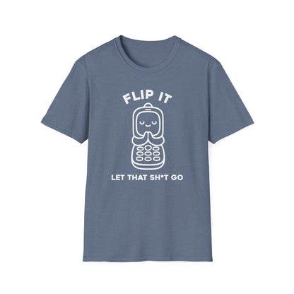 Flip It Flip Phone Tee