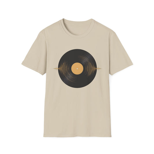 Vinyl Sound Wave Tee