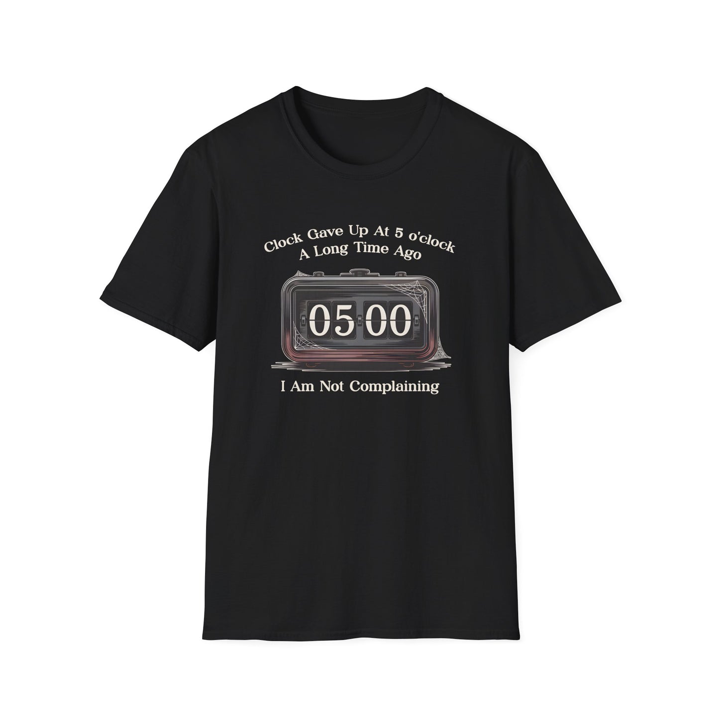 Always 5 o'clock Flip Clock Tee