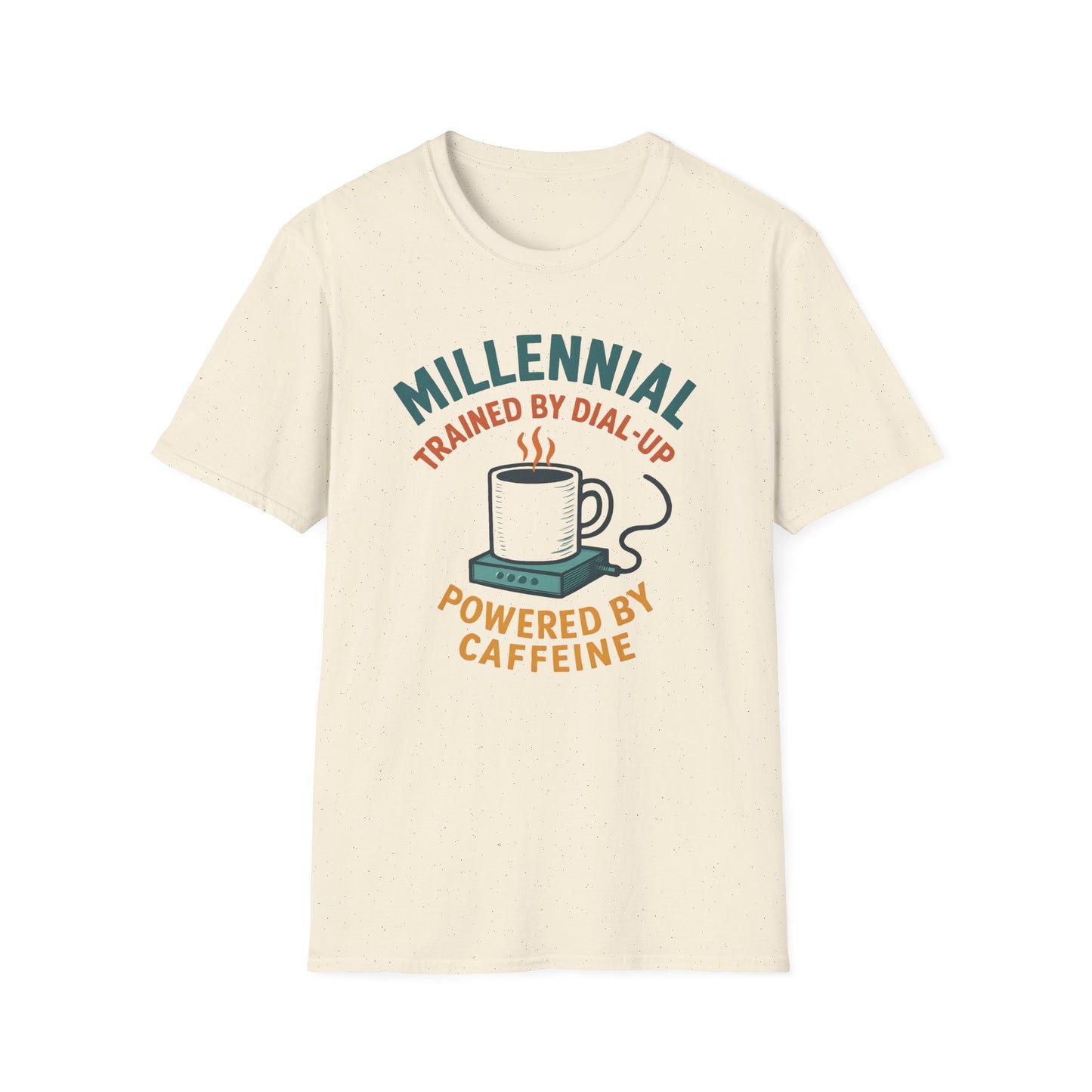 Millennial Dial-Up & Caffeine Tee