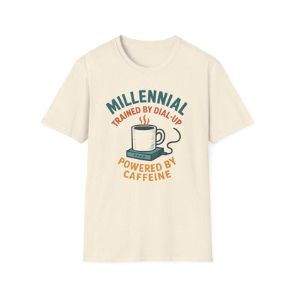 Millennial Dial-Up & Caffeine Tee