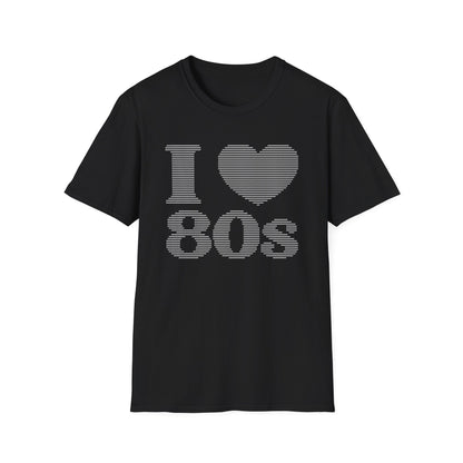 I Heart 80s ASCII Art Tee