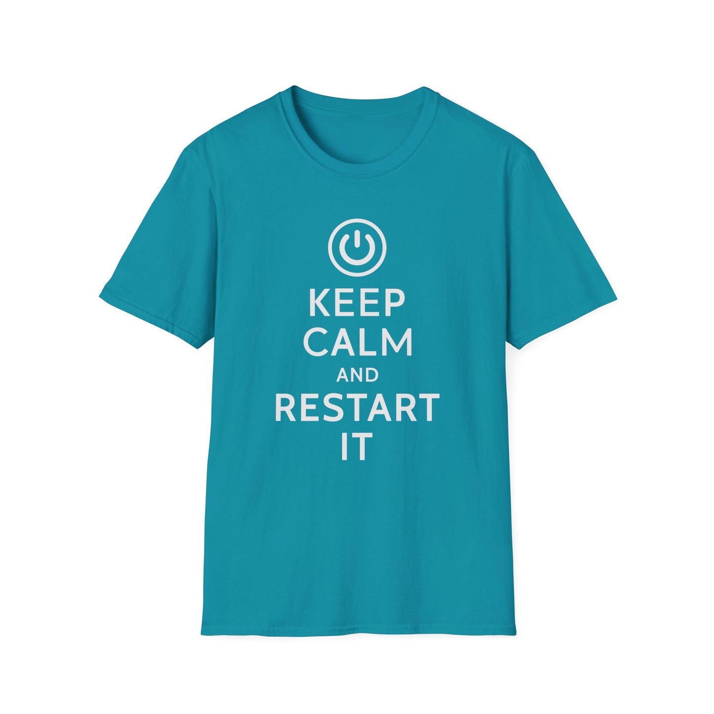 Keep Calm And Restart It Tee