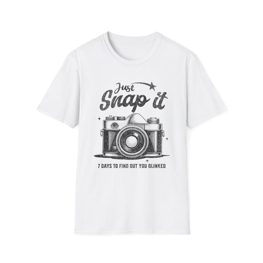 Just Snap It Film Camera Tee
