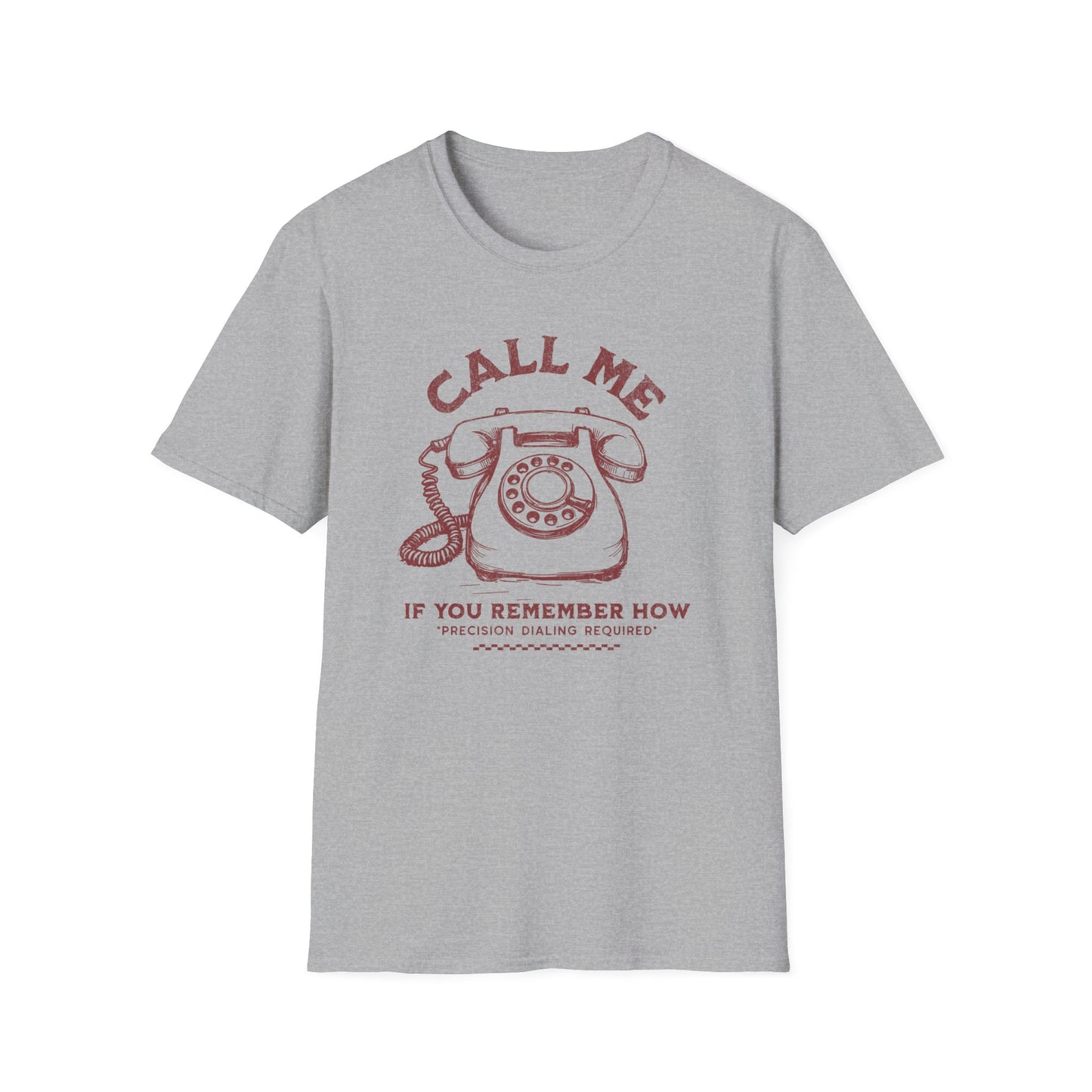 Call Me Via Rotary Phone Tee