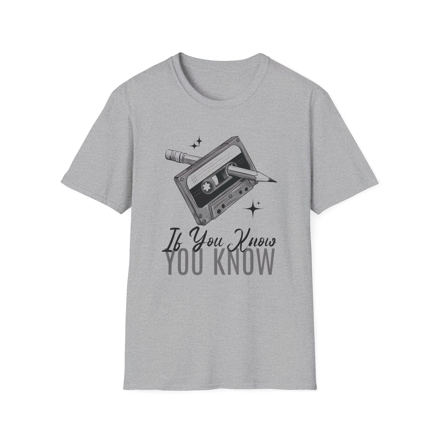 If You Know Cassette And Pencil Tee