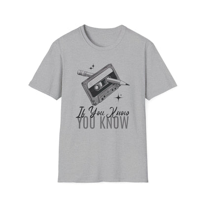 If You Know Cassette And Pencil Tee