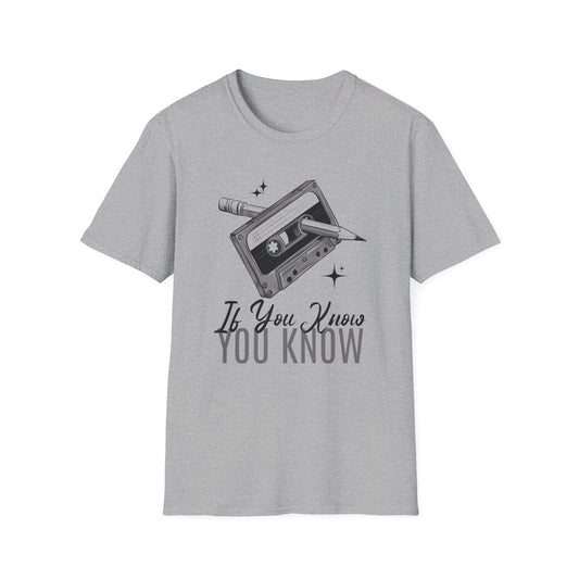 If You Know Cassette And Pencil Tee
