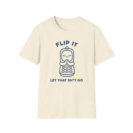 Flip It Flip Phone Tee