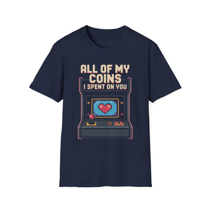 Coins Spent On Arcade Tee
