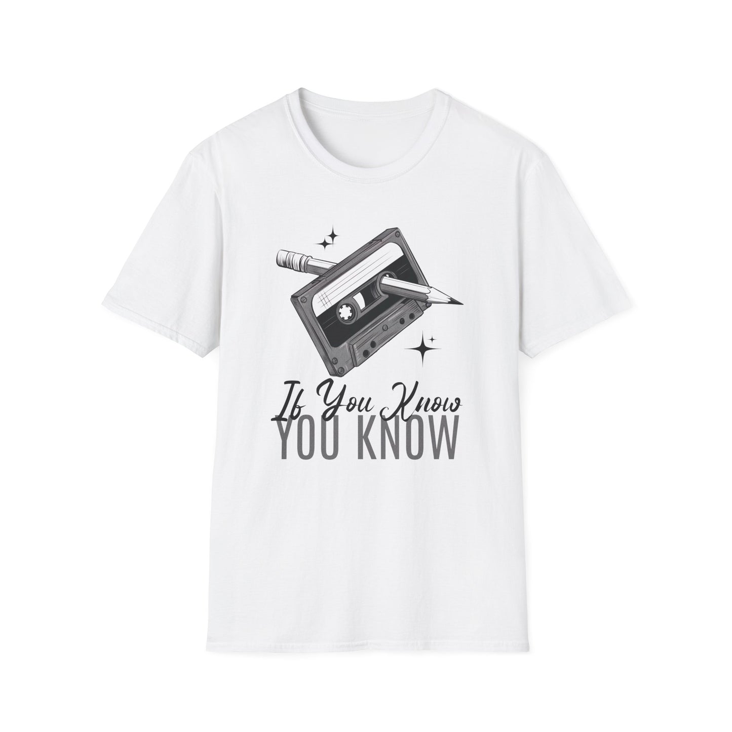 If You Know Cassette And Pencil Tee