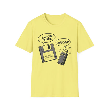 I Am Your Father Floppy - USB Tee