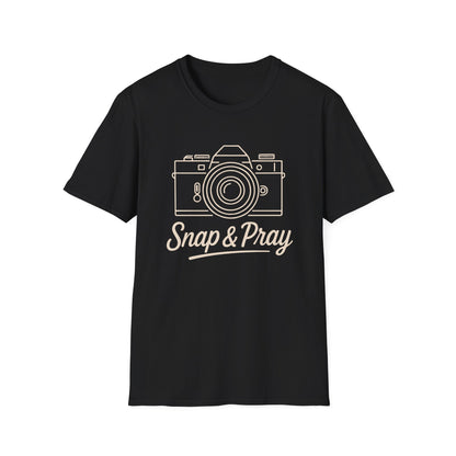 Snap & Pray Film Camera Tee