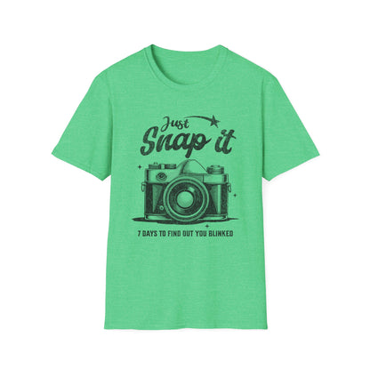 Just Snap It Film Camera Tee