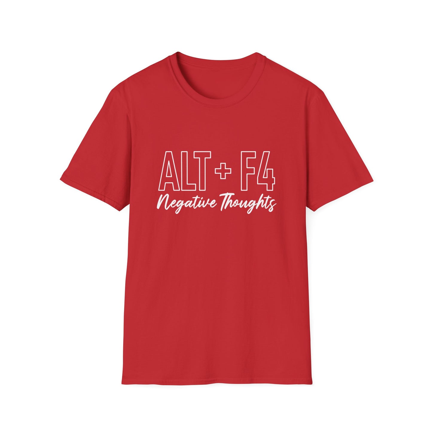 Alt + F4 Negative Thoughts Tee