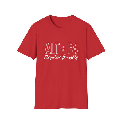 Alt + F4 Negative Thoughts Tee