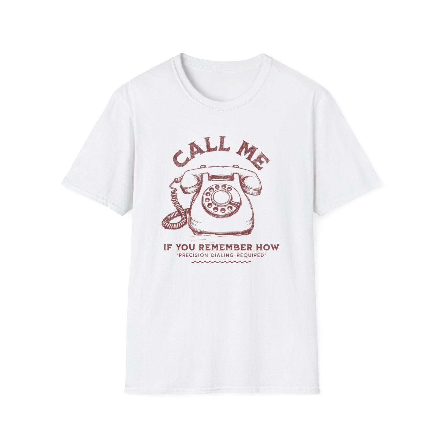 Call Me Via Rotary Phone Tee