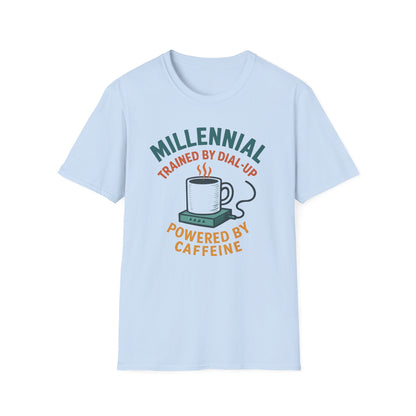 Millennial Dial-Up & Caffeine Tee