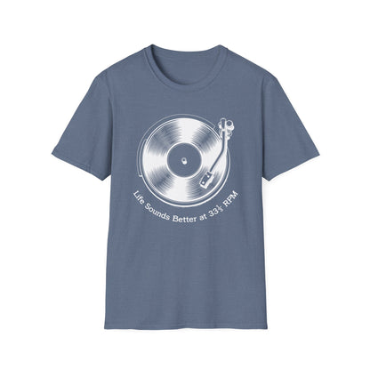 Sounds Better At 33 RPM Vinyl Tee
